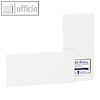 R?ssler Kartenpack PAPER ROYAL Einzelkarten DIN lang, wei?, 100 St?ck,2051831009