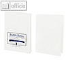 Rössler Kartenpack PAPER ROYAL Doppelkarten DIN A6, weiß, 100 Stück, 2160831009