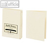 Kartenpack PAPER ROYAL Doppelkarten DIN A6, chamois, 100 Stück, 2160831008