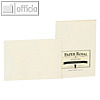 Kartenpack PAPER ROYAL Einzelkarten DIN A6, chamois, 100 St?ck, 2052831008