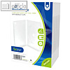 MediaRange DVD-H?lle - Leerbox f?r 1 CD/DVD, transparent, 5 St?ck, BOX30-T