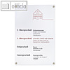 officio T?rschild, DIN A3, 297 x 420 mm, ESG-Scheiben, I7719E4S