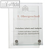 officio T?rschild, 100 x 160 mm, ESG-Scheiben, I7723E4S