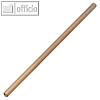Packpapierrolle, 80g/m?, 100 cm x 5 m, 1-seitig glatt, Natron, braun, 10 Rollen