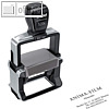 Textstempel 5204, 56x26 mm, 6 Zeilen, individualisierbar, selbstf?rbend schwarz