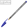 BIC Kugelschreiber, Strichstärke 0.6 mm, Strichfarbe blau, dokumentenecht,880656
