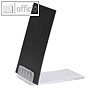 Halterung HOLDER f?r Kreidetafelschilder, Acryl, transparent, 10 St?ck