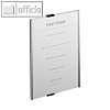 Durable T?rschild INFO SIGN, Aluminium, 210 x 297 mm, silber, 4806-23