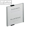Durable T?rschild INFO SIGN, Aluminium, 149 x 148.5 mm, silber, 4802-23