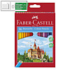 Faber-Castell Farbstifte, bruchgeschützt, wasserfest, 36 Stück, 120136