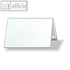Durable Tischnamensschild Dachform, 52/104 x 100 mm, Hartfolie, 25 St?ck, 805119