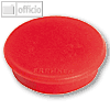 Franken Kraftmagnet, rund - Ø 38 mm, Haftkraft 2.500g, rot, 10 Stück, HMS36 01