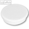 Franken Haftmagnet, rund - Ø 32 mm, Haftkraft 800 g, weiß, 10 Stück, HM30 09