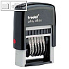 Ziffernstempel Printy 4846, 6-stellig, 4 x 27 mm, dokumentenecht, schwarz, 4846