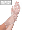 HYGOSTAR Vinyl-Handschuh "CLASSIC", Größe XL, weiß, 100 Stück, 2690