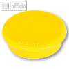 Franken Haftmagnet, rund - Ø 24 mm, Haftkraft 300g, gelb, 10 Stück, HM2004