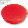 Franken Haftmagnet, rund - Ø 24 mm, Haftkraft 300 g, rot, 10 Stück, HM20 01