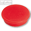 Franken Haftmagnet Ø 13 mm, Haftkraft 100g, rot, 10 Stück, HM10 01