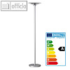 LED-Stehleuchte VARIAGLASS, (H)185 cm, 22 Watt, 2.200 lm, metallgrau, 400090473