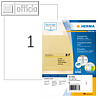 Herma Transparente Folien-Etiketten, 210 x 297 mm/DIN A4, matt, 80 St?ck, 10783