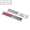 Ultradex Türschild Frei-/Belegt-Anzeiger, 180 x 36 mm, silber, 314577