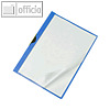 officio Klemmmappe DIN A4, f?r max. 30 Blatt, blau, 3317