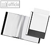 Sichtbuch Diamond, DIN A4, 24 H?llen, Deckel-/R?ckentasche, PP, schwarz, 12 St.