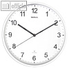 MAUL Funk-Wanduhr MAULsprint, (?)30 cm, Kunststoff/Glas, silber, 9054602
