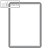 Tarifold Inforahmen Aushangh?lle, DIN A4, magnetisch, PVC, grau, 2er Set, 194900