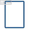 Tarifold Inforahmen Aushangh?lle, DIN A4, magnetisch, PVC, blau, 2er Set, 194901