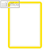 Tarifold Inforahmen Aushangh?lle, DIN A4, magnetisch, PVC, gelb, 2er Set, 194904