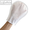Einmal-Waschhandschuh SPUNLACE, Einheitsgr??e, Vlies, wei?, 50 St?ck, 5343
