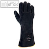 uvex Schwei?erhandschuhe Top-Grade 7200, Gr??e 10, Leder, schwarz, 6029710