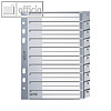LEITZ Kunststoff-Register DIN A5, Zahlen 1-10, 1285-00-00