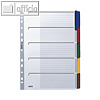 LEITZ Register DIN A4, Karton blanko, 5 Blatt, 4320-00-00