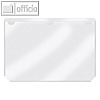 Kennzeichnungstasche, DIN A5 quer, selbstklebend, PVC, transparent, 50 St?ck