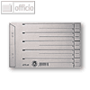 LEITZ Trennbl?tter DIN A5 quer, grau, 100 Blatt, 1656-00-85