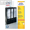 Zweckform Ordner-Etiketten, schmal/kurz, wei?, 700 Etiketten, L4760-100