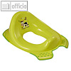 Kinder-Toilettensitz für Standard-Toilettenbrillen, 30 x 40 x cm, PP, hellgrün
