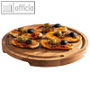 APS Servierbrett PIZZA, (?)240 x (H)20 mm, ge?ltes Eichenholz, 755