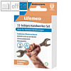 Pflaster-Set "Handwerker", 5 Formen & Gr??en, hautfarben, 11-teilig, 99108