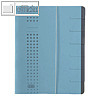 Elba chic-Ordnungsmappe, DIN A4, 7 F?cher, Karton 450 g/qm, blau, 400002020