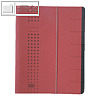 Elba chic-Ordnungsmappe, DIN A4, 7 F?cher, Karton 450 g/qm, rot, 400002024