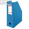Stehsammler VIVIDA, DIN A4, (B)100 mm, Sichttasche, Karton foliert, blau, 56075