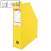 Stehsammler VIVIDA, DIN A4, (B)70 mm, Sichttasche, Karton foliert, gelb, 56001