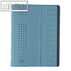 Elba chic-Ordnungsmappe, DIN A4, 12 F?cher, Karton 450 g/qm, blau, 400001035