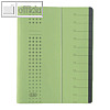Elba chic-Ordnungsmappe, DIN A4, 12 Fächer, Karton 450 g/qm, grün, 400001994