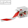 3M Absperrband, 70 mm x 100 m, rei?fest, PE, rot / wei?, DE-2729-6161-1