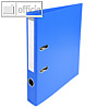 Exacompta Ordner Premium, DIN A4, R?cken 50 mm, PVC, blau, 10 St?ck, 53542E