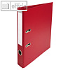 Exacompta Ordner Premium, DIN A4, R?cken 50 mm, PVC, bordeaux, 10 St?ck, 53504E